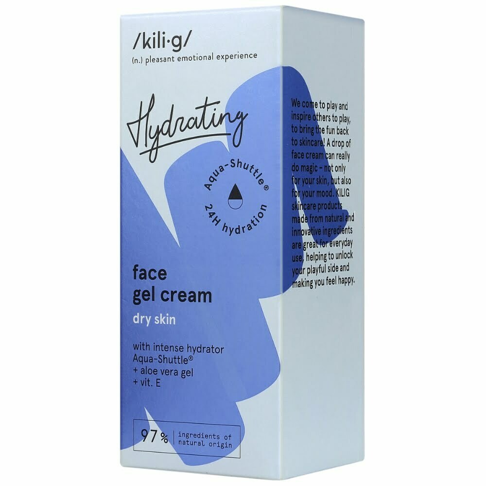 HYDRATING intensively hydrating facial gel cream for dry skin 50 ml