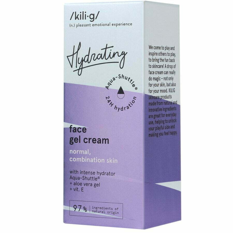 HYDRATING intensively hydrating facial gel cream for normal