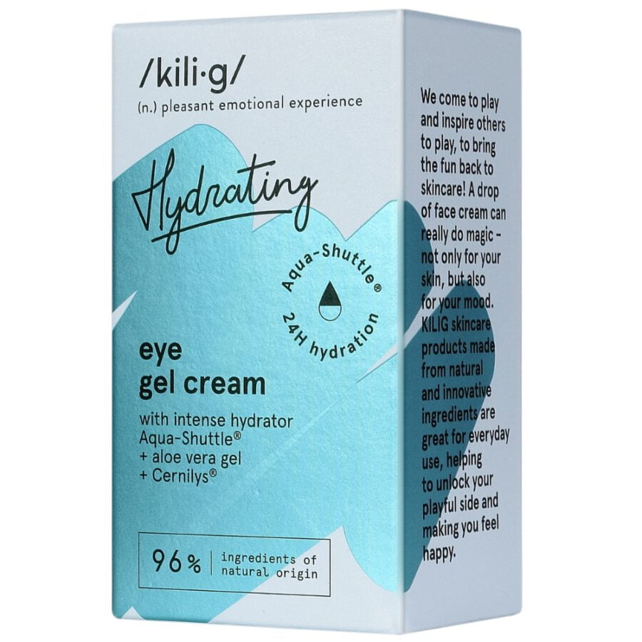 HYDRATING intensively hydrating eye gel cream 15 ml kilig pleasant